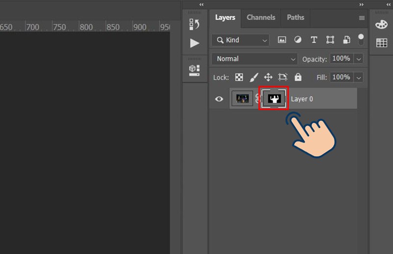 xóa phông trong photoshop