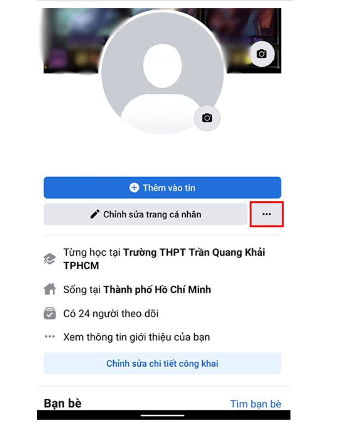 C ch l m hi n s ng i theo d i tr n facebook ti u s b ng i n tho i