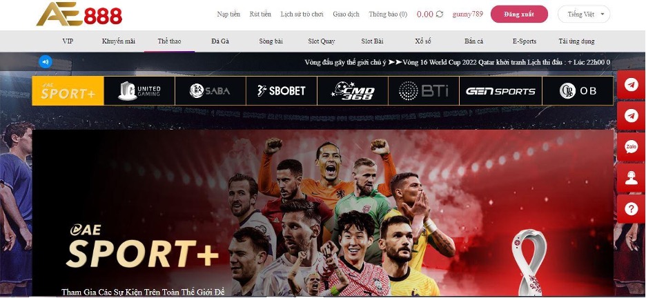 Cá cược thể thao hấp dẫn tại nhà cái