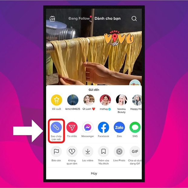 Xóa logo Tiktok bằng Savetok