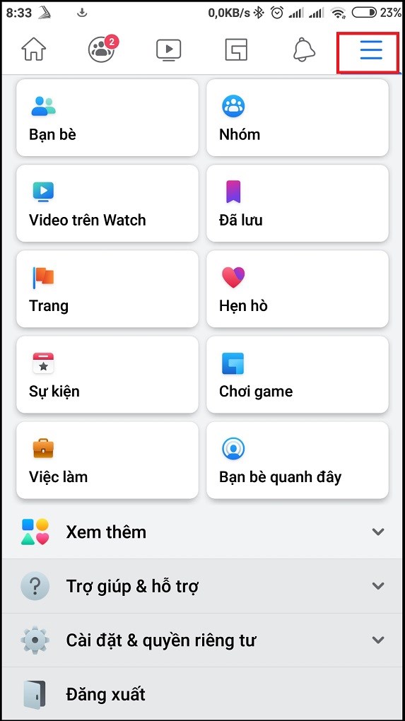 Cách ẩn Facebook