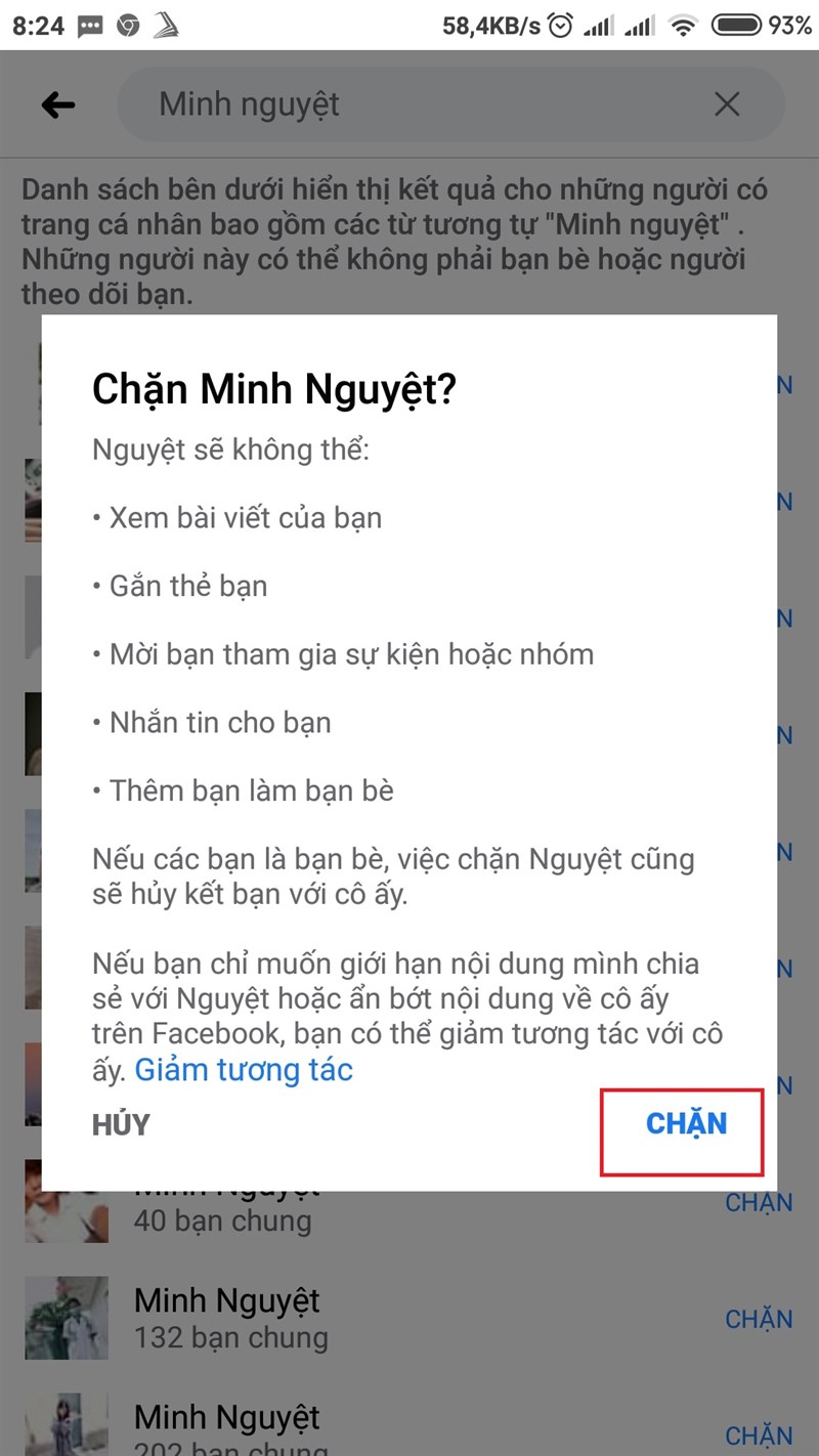 Cách ẩn Facebook