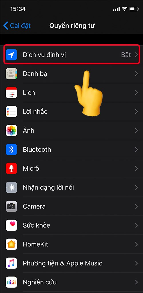 cách định vị iPhone của chồng