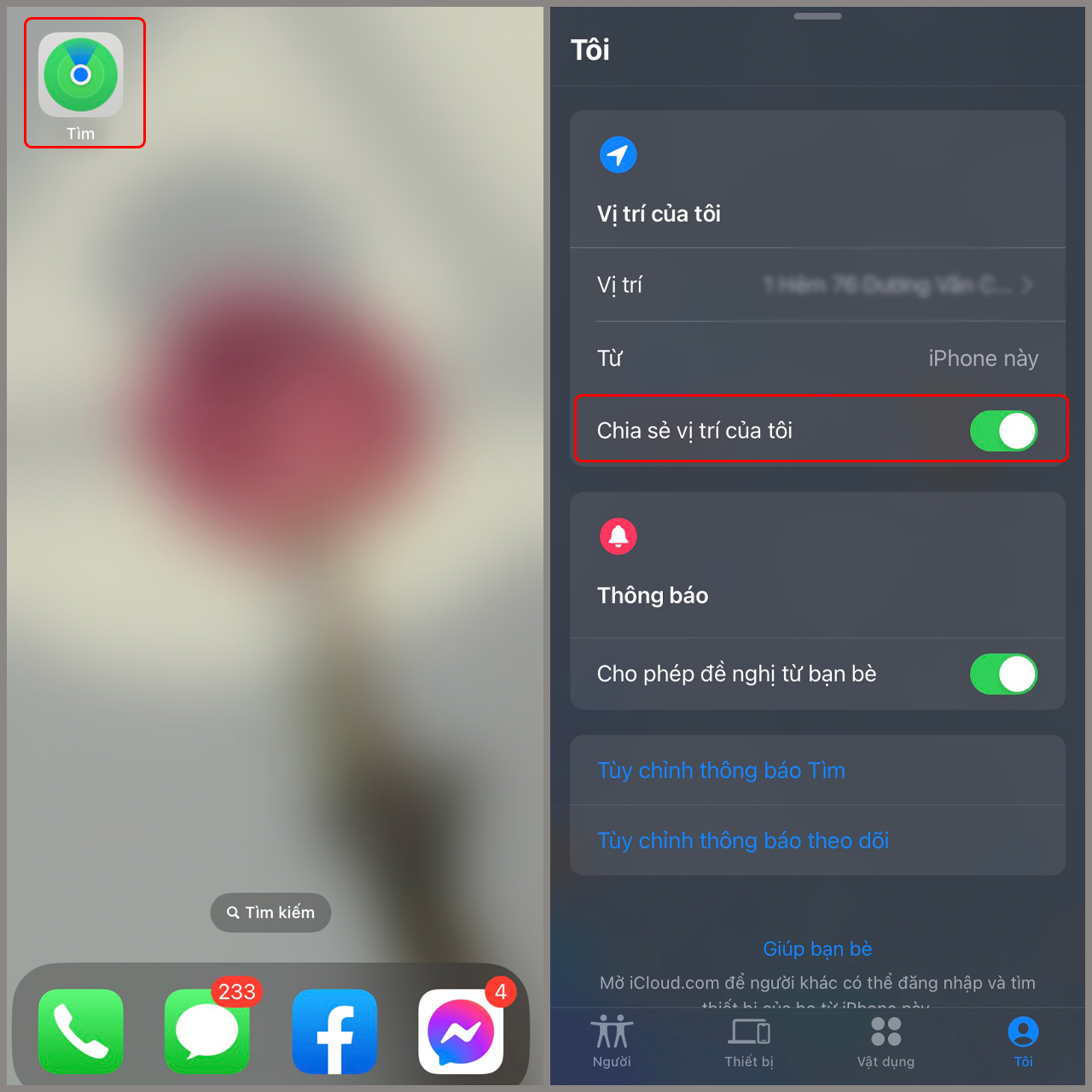 cách định vị ịphone người khác mà họ không biết
