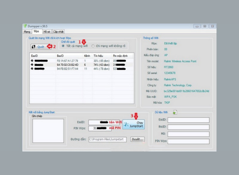 Cách dò mật khẩu wifi trên máy tính