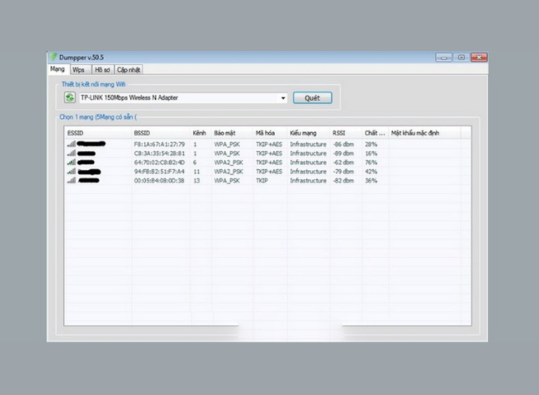 Cách dò mật khẩu wifi trên máy tính
