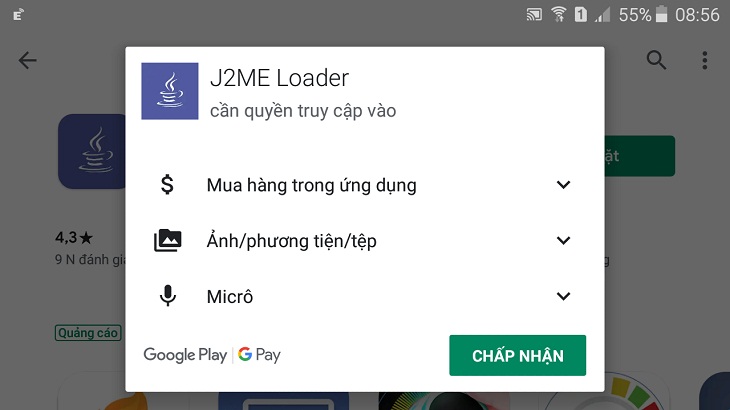 Giả lập java trên Android