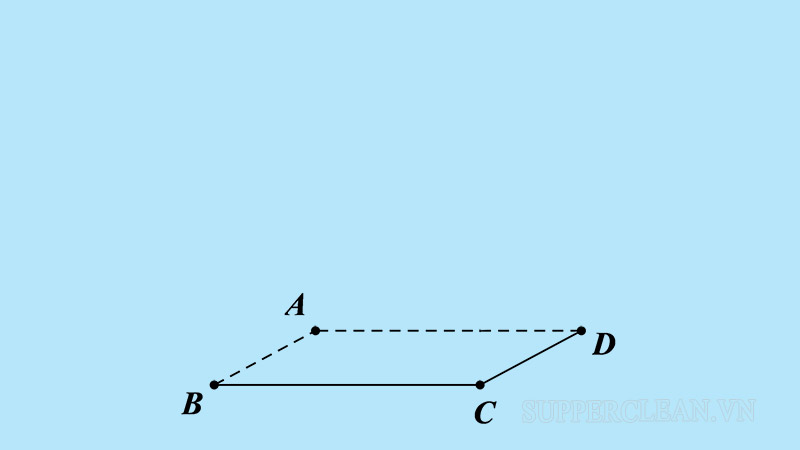 Bước 1: vẽ hình lập phuong