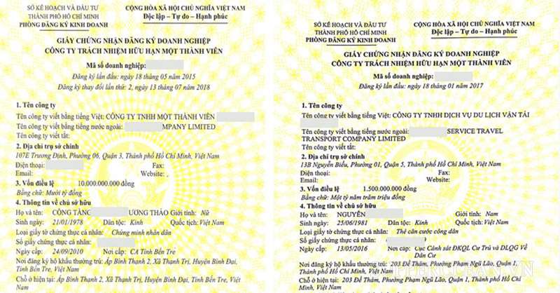 Business license nghĩa là giấy phép kinh doanh
