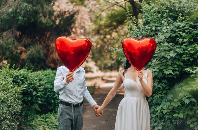 My love for you có nghĩa là “tình yêu anh dành cho em”