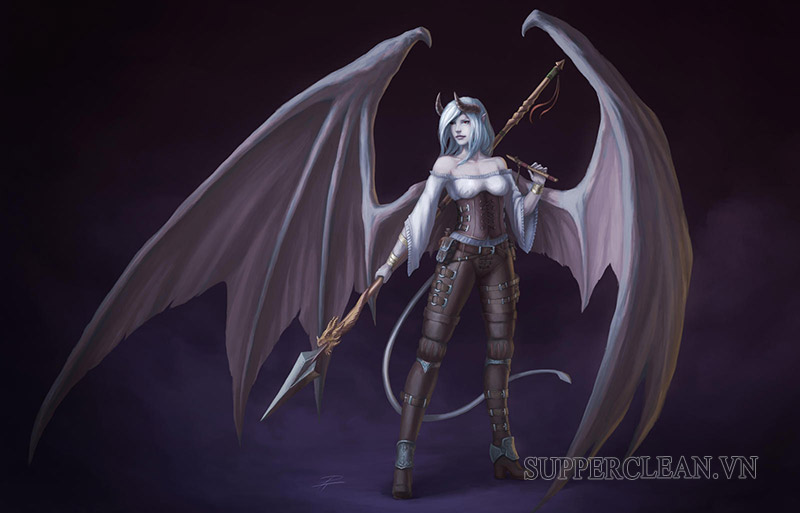 Succubus hiện đại có ngoại hình nóng bỏng, quyến rũ