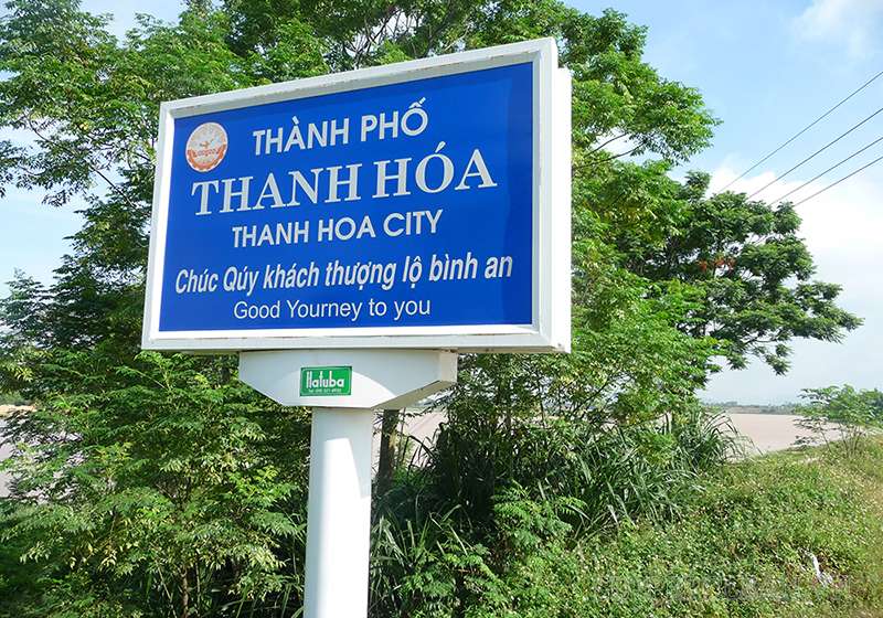 Lời chúc “Thượng lộ bình an” khi đi qua thành phố Thanh Hóa