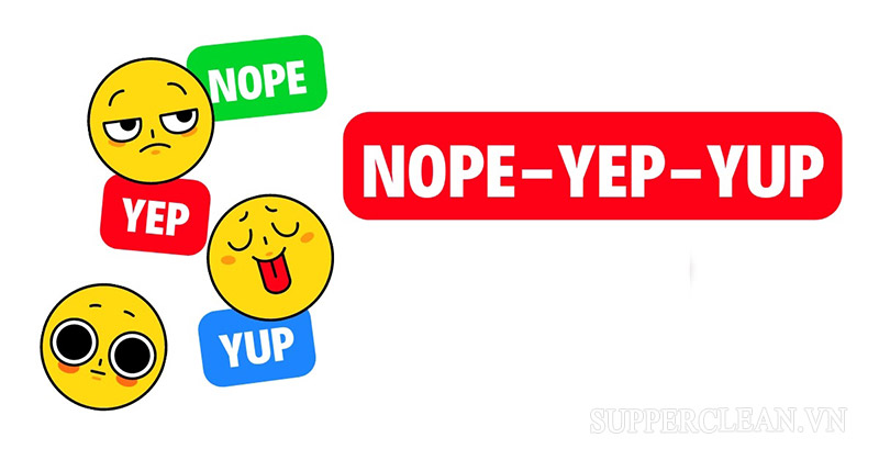 Các từ đồng nghĩa và trái nghĩa với nope