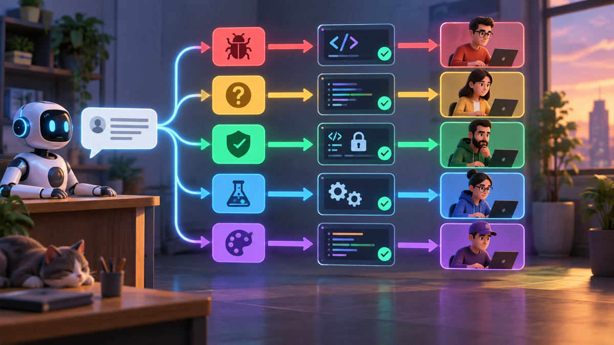 Quy trình xác minh từng loại nhận xét code review bằng AI