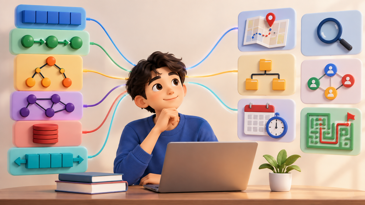 Các cấu trúc dữ liệu phổ biến và bài toán phù hợp